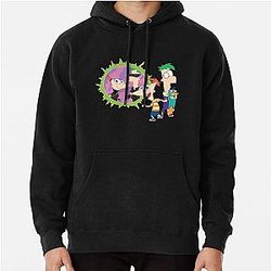 Phineas and Love You Funny Pullover Hoodie