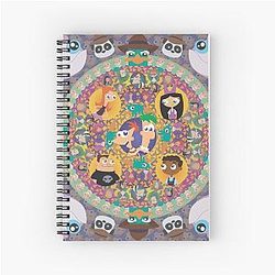 Phineas and Ferb Mandala Notebook