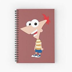 Phineas and Ferb Spiral Notebook