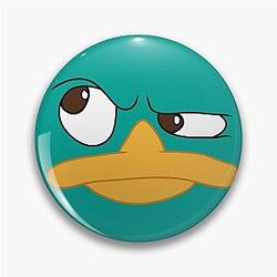 Perry the Platypus, Phineas and Ferb Pin