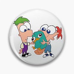 Baby Phineas Ferb with Perry the Platypus