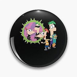Phineas and Love You Fans Pin