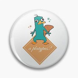 Design Inspired by Phineas and Ferb's Perry Platypus Pin