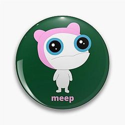 Meap from Phineas and Ferb Cartoon Pin