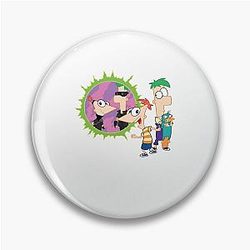 Phineas and Ferb Love You Pin