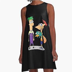 Phineas and Ferb A-Line Dress