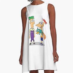 Phineas and Ferb A-Line Dress