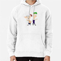 Pixel Phineas Ferb Pullover Hoodie