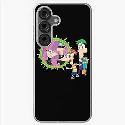 Phineas and Ferb Love You Fans Funny Samsung Galaxy Case