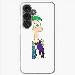 Skateboard Phineas and Ferb Samsung Galaxy Soft Case