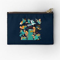 Perry the platypus Phineas and Ferb Zipper Pouch