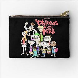 Call Me D Is Phineas And Ferb The Group Logo Nice Gift For Fan Zipper Pouch