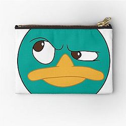 Perry the Platypus Phineas Ferb Zipper Pouch