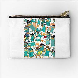 Perry the Platypus Phineas Ferb Zipper Pouch