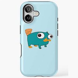 Perry the platypus from Phineas and Ferb iPhone Tough Case