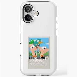 Phineas and ferb iPhone Tough Case