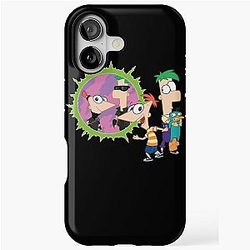 Phineas and Ferb Love You Fans iPhone Case