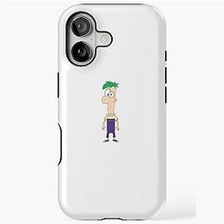 Ferb - Phineas and Ferb sticker - Tik Tok meme iPhone Tough Case