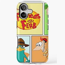 Phineas and Ferb iPhone Tough Case