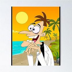 Phineas and Ferb Doofenshmirtz Poster