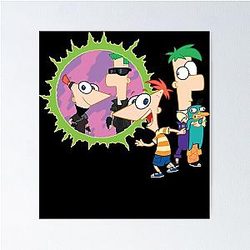 Phineas and Ferb Love You Fans Poster