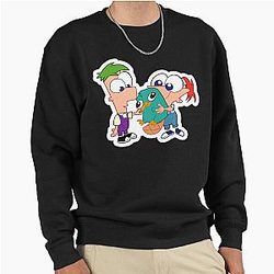 Baby Phineas Ferb with Perry Pullover Hoodie