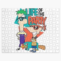 Disney Phineas and Ferb Life of the Party Group Shot Jigsaw Puzzle