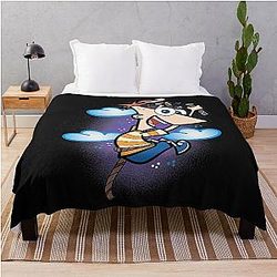 Phineas and Ferb Throw Blanket