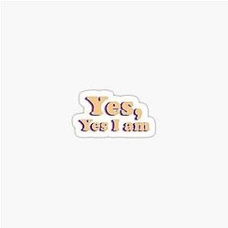 Phineas and Ferb I Am Sticker