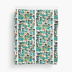 Perry the Platypus Phineas Ferb Duvet Cover