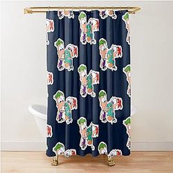 Baby Phineas and Perry Shower Curtain