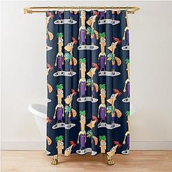 Phineas and Ferb Shower Curtain