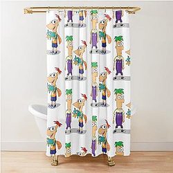 Phineas and Ferb Shower Curtain