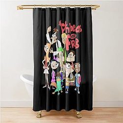 Phineas and Ferb The Logo Shower Curtain