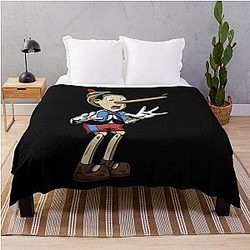 Pinocchio Throw Blanket