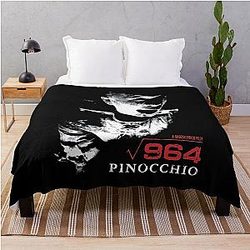 Pinocchio Throw Blanket