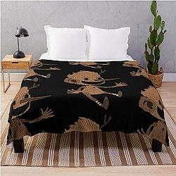 Guillermo del Toro Pinocchio Throw Blanket