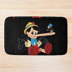 I Can Stop Lying Pinocchio Bath Mat