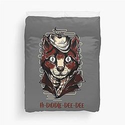 Pinocchio Fox Worthington Honest John Duvet Cover