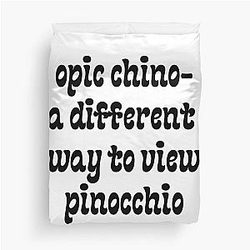 Funny Pinocchio Duvet Cover