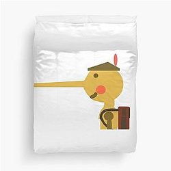 Pinocchio at School Duvet Cover