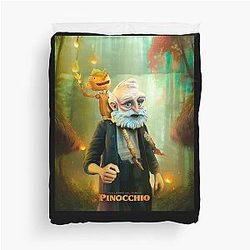 Guillermo del Toro Pinocchio Duvet Cover