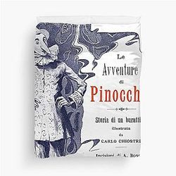 Le Avventure di Pinocchio Duvet Cover