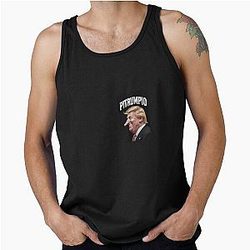 Pinocchio Trump Cartoon Tank Top