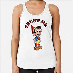 Pinocchio Trust Me Tank Top