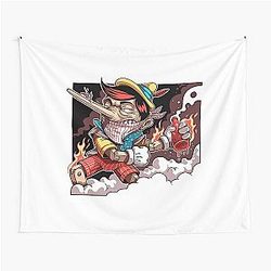 Pinocchio Arsonist Tapestry