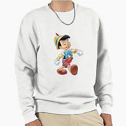 Happy Pinocchio Pullover Sweater