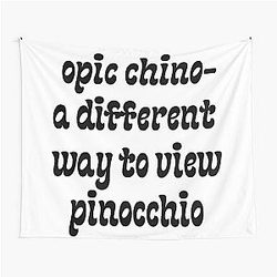 Funny Pinocchio Stickers Tapestry -> Funny Pinocchio Tapestry