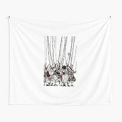 Pinocchio and Marionettes Tapestry