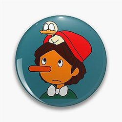 Pinocchio the 70s Pin